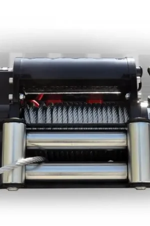 Wholesale DV8 Offroad 12000 LB Winch w/ Steel Cable & Wireless Remote - Black