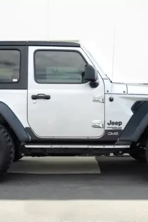 DV8 Offroad 18-23 Jeep Wrangler JL Rock Skins (2 Door Only) No Minimum Order