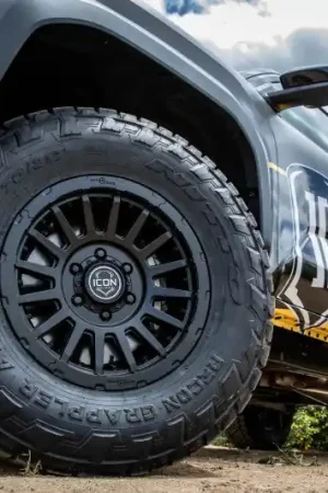 ICON Recon Pro 17x8.5 6 x 5.5 25mm Offset 5.75in BS Satin Black Wheel Weekend Sale