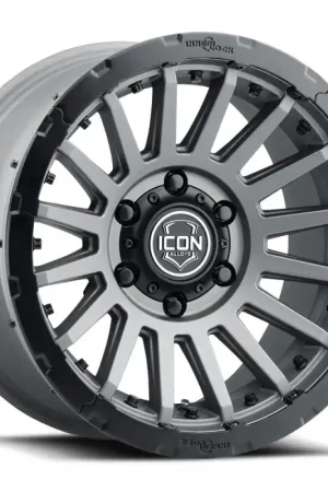Fresh Stock ICON Recon Pro 17x8.5 5 x 4.5 0mm Offset Charcoal Wheel