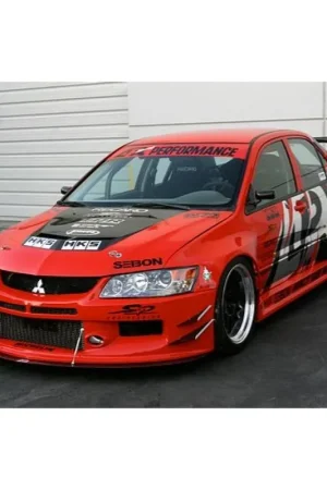 Fast Shipping Mitsubishi Evolution 9 EVIL-R Widebody Aerodynamic Kit 2006-2007