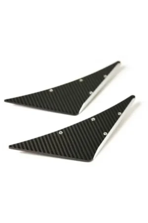 Worldwide Shipping Mitsubishi Evolution 8 Front Bumper Canards 2003-2005