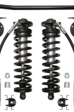 Luxury ICON 2017+ Ford F-250/F-350 2.5-3in Stage 3 Coilover Conversion System