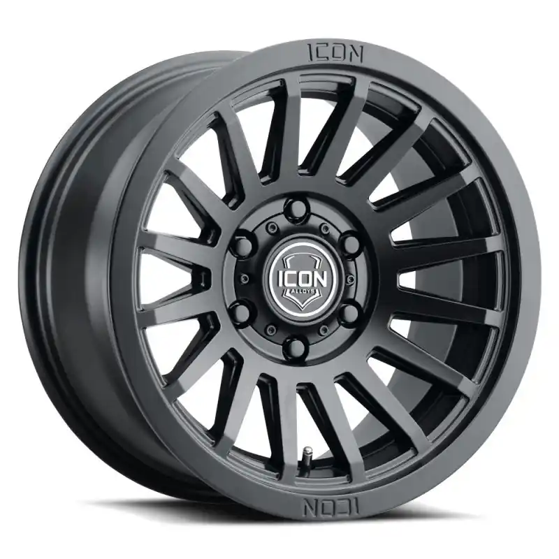 Hot Deal ICON Recon SLX 18x9 6x5.5 BP 0mm Offset 5in BS 106.1mm Hub Bore Satin Black Wheel