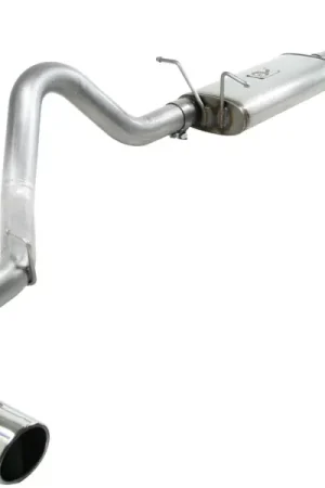 Genuine aFe MACHForce XP Exhaust Cat-Back 3in SS-409 w/ Polished Tip 97-03 Ford F-150 V8 4.6/5.4L