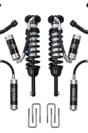 Best Choice ICON 05-15 Toyota Tacoma 0-3.5in/16-17 Toyota Tacoma 0-2.75in Stg 8 Suspension System w/Tubular Uca