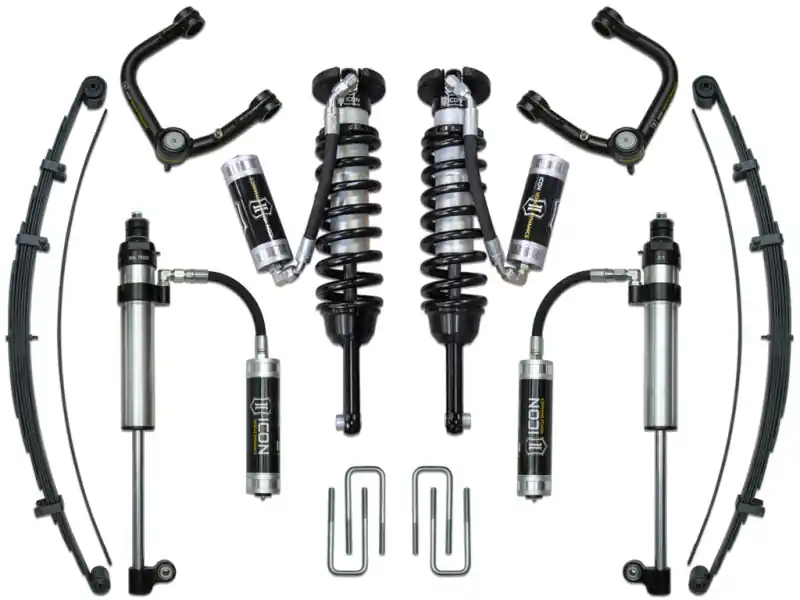 Best Choice ICON 05-15 Toyota Tacoma 0-3.5in/16-17 Toyota Tacoma 0-2.75in Stg 8 Suspension System w/Tubular Uca