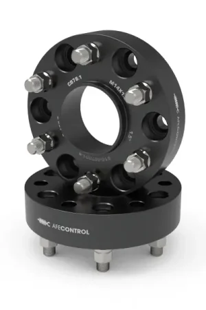 aFe CONTROL Wheel Spacers Chevrolet 1500 19-25 6x5.5mm CB 78.1mm 1-1/2 IN Thickness Genuine