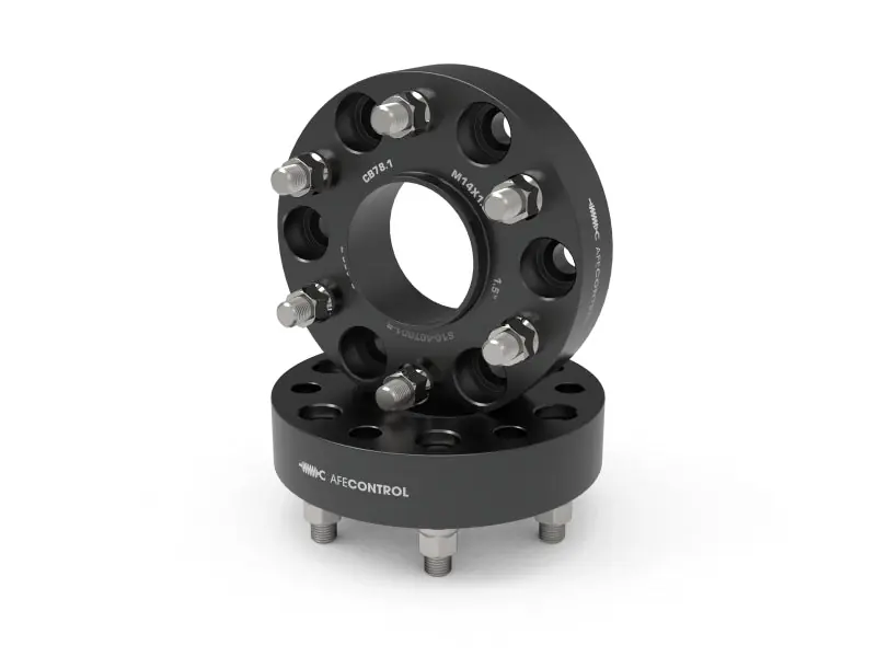 aFe CONTROL Wheel Spacers Chevrolet 1500 19-25 6x5.5mm CB 78.1mm 1-1/2 IN Thickness Genuine