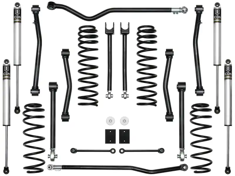 Exclusive ICON 2018+ Jeep Wrangler JL 2.5in Stage 4 Suspension System