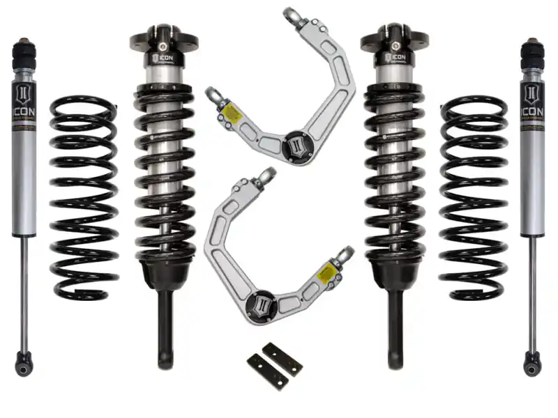 ICON 03-09 Toyota 4Runner/FJ 0-3.5in Stage 2 Suspension System w/Billet Uca Clearance