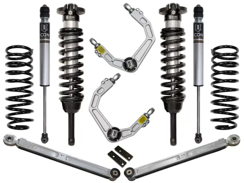 Mega Sale ICON 2010+ Toyota FJ/4Runner 0-3.5in Stage 3 Suspension System w/Billet Uca