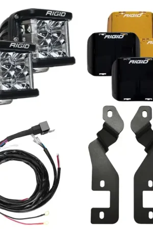 Rigid 2021+ Ford Bronco Sport A-Pillar D-SS Series Side Shooter Light Mount Kit No Minimum Order
