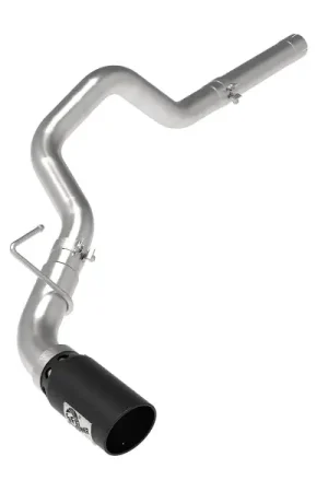 aFe LARGE BORE HD 3in 409-SS DPF-Back Exhaust w/Black Tip 14-18 RAM 1500 EcoDiesel V6-3.0L (td) Worldwide Shipping