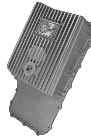 aFe Transmission Pan (Raw); Ford Trucks 6R140 11-14 V8-6.7L (td) Best Choice