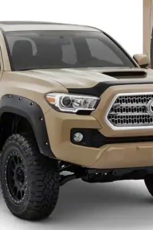 Luxury Bushwacker 16-18 Toyota Tacoma Pocket Style Flares 4pc 60.5/73.7in Bed - Black