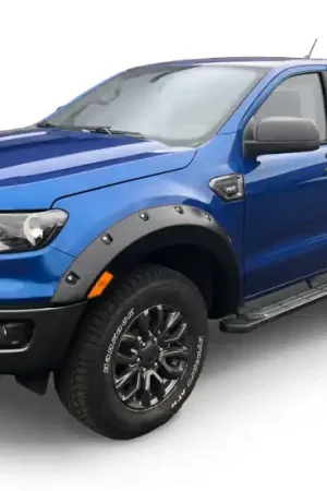 Bushwacker 2019 - 2023 F-150 Pocket Style Flares 4pc SuberCab 72in Bed - Black Viral