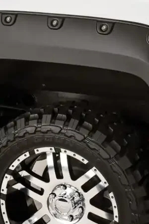 Bushwacker 07-13 GMC Sierra 1500 Fleetside Boss Pocket Style Flares 2pc 69.3in Bed - Black Discount