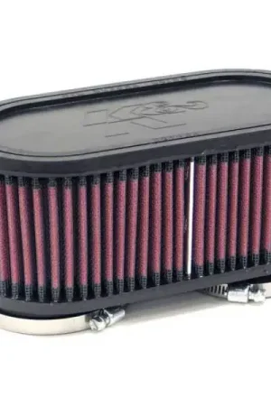 K&N Filter UniversalFilter 2 3/8 inch Dual Flange 107mm C-C 3 inch Height While Supplies Last