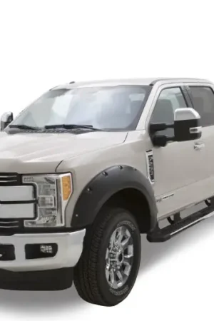 Bushwacker 17-18 Ford F-250 Super Duty Pocket Style Flares 4pc - Black Best Seller