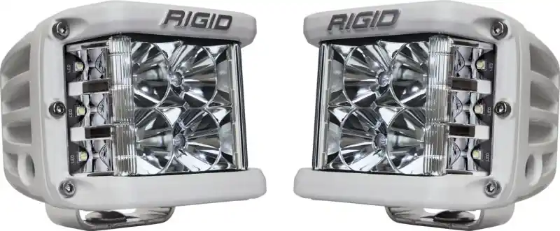 Rigid Industries D-SS - Flood - Set of 2 - White Housing High Quality
