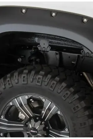 Last Chance Bushwacker 07-13 Toyota Tundra Fleetside Pocket Style Flares 2pc 66.7/78.7/97.6in Bed - Black