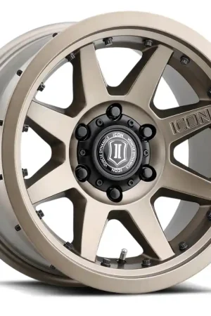 Editor’s Pick ICON Rebound Pro 17x8.5 5x150 25mm Offset 5.75in BS 110.1mm Bore Bronze Wheel