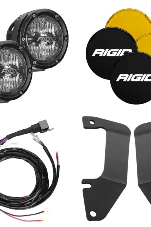 Rigid Industries 14-20 Toyota Tundra A-Pillar Light Kit w/4in. 360-Series Drive Modern