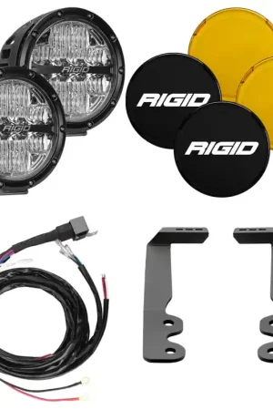 Warranty Included Rigid Industries 2022+ Toyota Tundra 6in. 360-Series A-Pillar Lighting Kit