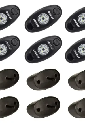 Rigid Industries Rock Light Kit- Amber (6 lights) Weekend Sale