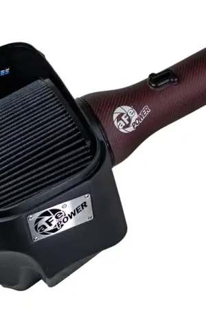 aFe 2025+ Dodge Ram 1500 RHO Track Series Red Kevlar Cold Air Intake System w/ Blk Pro 5R Filter Instant Buy