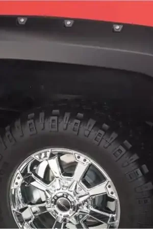 Limited Offer Bushwacker 15-18 Chevy Silverado 2500 HD Fleetside Pocket Style Flares 2pc 78.8/97.8in Bed - Black