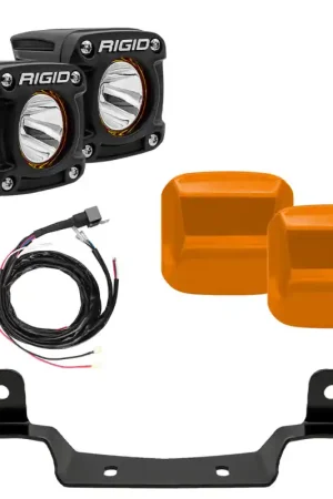 Rigid Industries 2017+ Polaris Pro R/Turbo R Revolve Grille Light Kit Budget