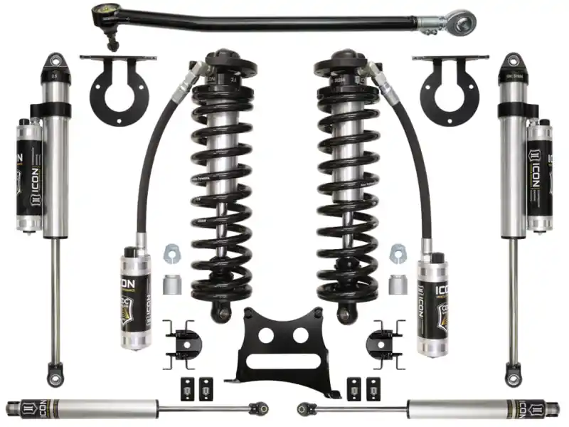 Warranty Included ICON 2017+ Ford F-250/F-350 2.5-3in Stage 4 Coilover Conversion System