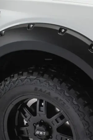 Professional Grade Bushwacker 15-17 Ford F-150 Pocket Style Flares 2pc Not Compatible w/ Technology Package 68T - Black