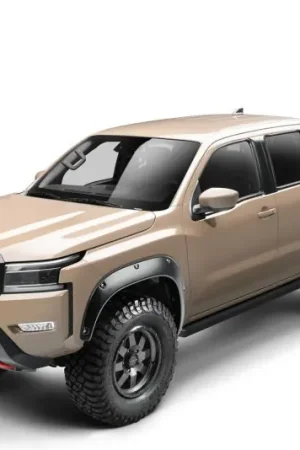 Top Pick Bushwacker 22-24 Nissan Frontier Pocket Style Fender Flares 4pc - Black