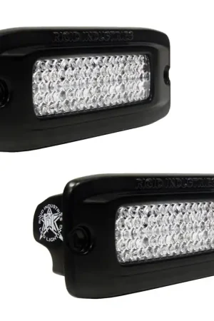 Rigid Industries SRQ - Flush Mount - Diffused - Back Up Light Kit Deal