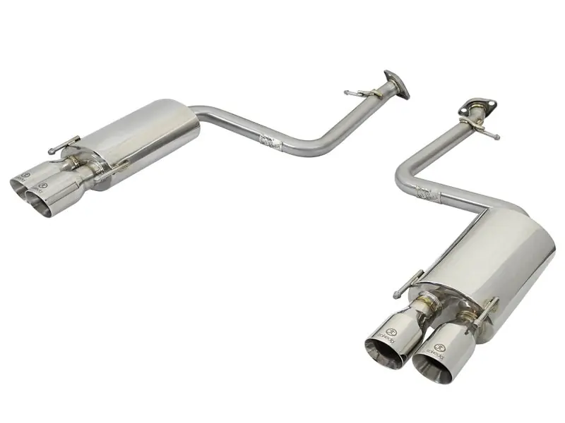 aFe Takeda 16-17 Lexus RC 200T 2.0L (t) 2in. SS Axle-Back Exhaust System w/Polished Tips Editor’s Pick