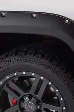 Bushwacker 14-18 Toyota 4Runner Pocket Style Flares 2pc Excludes Limited - Black Certified