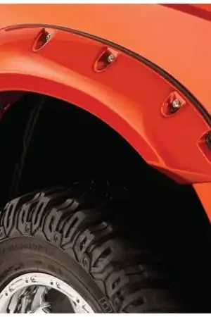 Bushwacker 09-18 Dodge Ram 1500 Fleetside Pocket Style Flares 4pc 67.4/76.3/96.3in Bed - Black Genuine