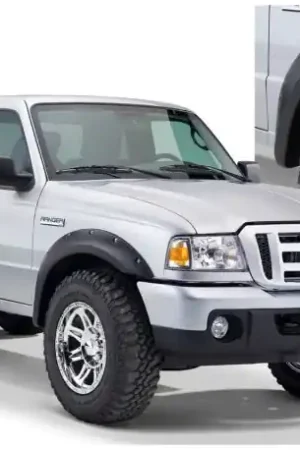 Certified Bushwacker 93-11 Ford Ranger Styleside Pocket Style Flares 4pc 72.0/84.0in Bed - Black