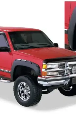 Price Cut Bushwacker 88-99 Chevy C1500 Pocket Style Flares 4pc - Black