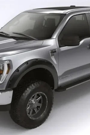 Bushwacker 08-10 Ford F-250 / F-350 Super Duty (Excl. Dually) Forge Style Flares 4pc - Black New Arrival