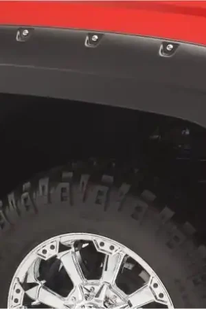 Bushwacker 19-22 GMC Sierra 1500 Extend-A-Fender Style Flares 4 Piece Set- Black Time-Limited