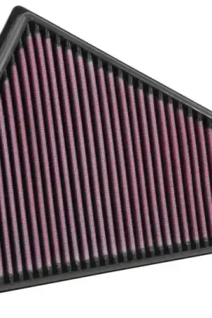 Next Day Delivery K&N Replacement Panel Air Filter (Right Side) 2014-2015 Jaguar F-Type 3.0L/5.0L