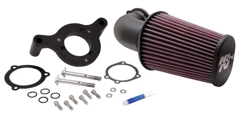 K&N 01-14 Harley-Davidson Softail DYNA Performance Intake Kit Professional Grade