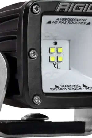Same Day Shipping Rigid Industries 2x2 115 Degree DC Scene Light - Black