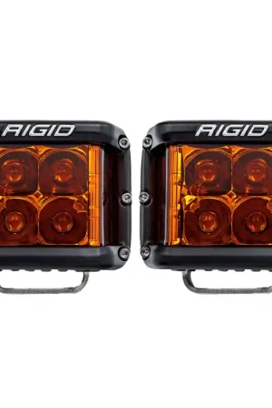 Premium Rigid Industries D-SS Spot w/ Amber PRO Lens (Pair)