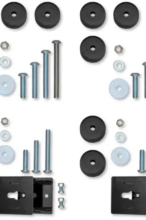 Rock Krawler 07-18 Jeep Wrangler JKU 4DR Front & Rear Bump Stop Kit (2in-4in) Trusted Brand