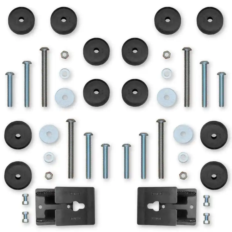 Rock Krawler 2018+ Jeep Wrangler JL 2DR / JLU 4DR Front & Rear Bump Stop Kit (2in-4in) Mega Sale